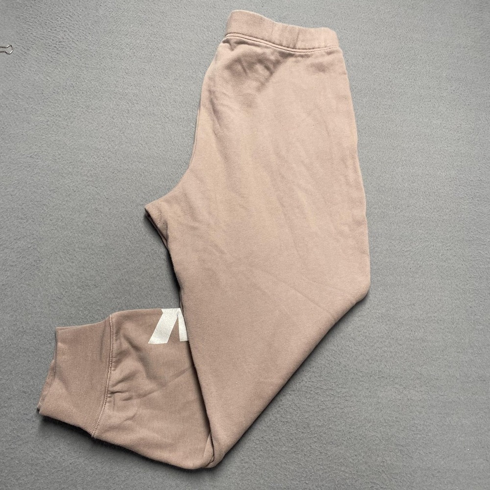 PINK Victoria's Secret‎ Sweatpants Womens XXL Brown Fleece Joggers Lounge Casual